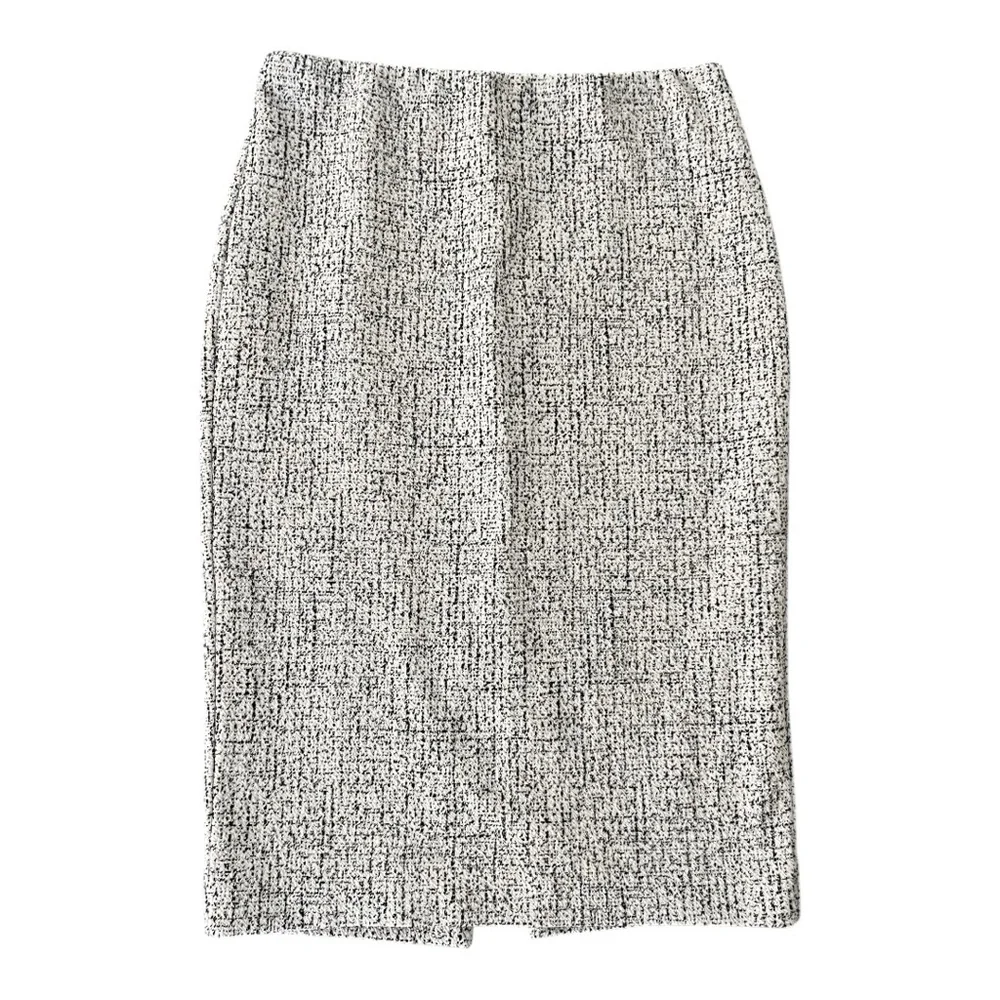 Express Black & White Textured‎ Pencil Skirt XS